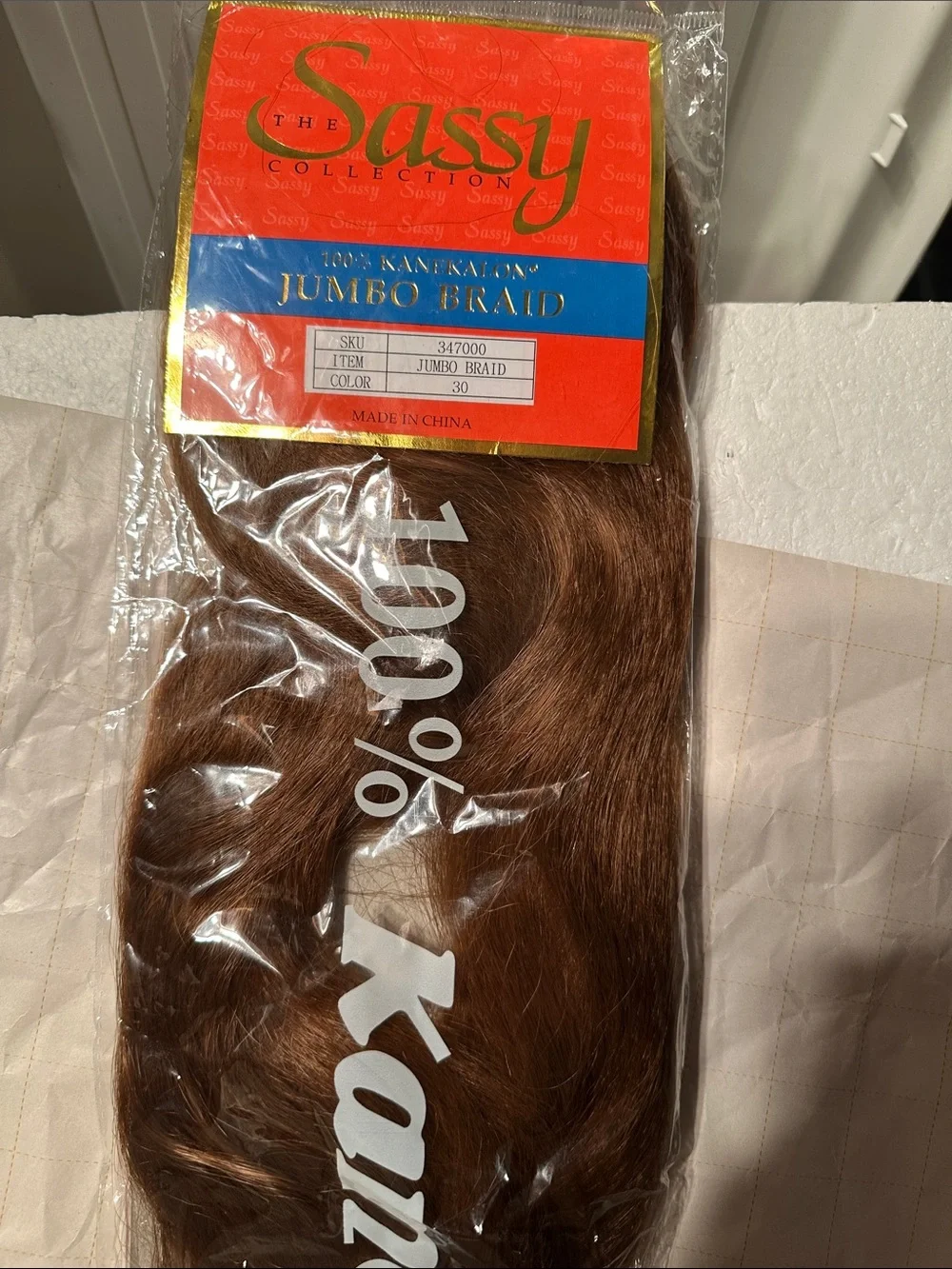 Sassy 100% Kanekalon Jumbo Braid